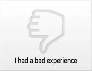 bad experience