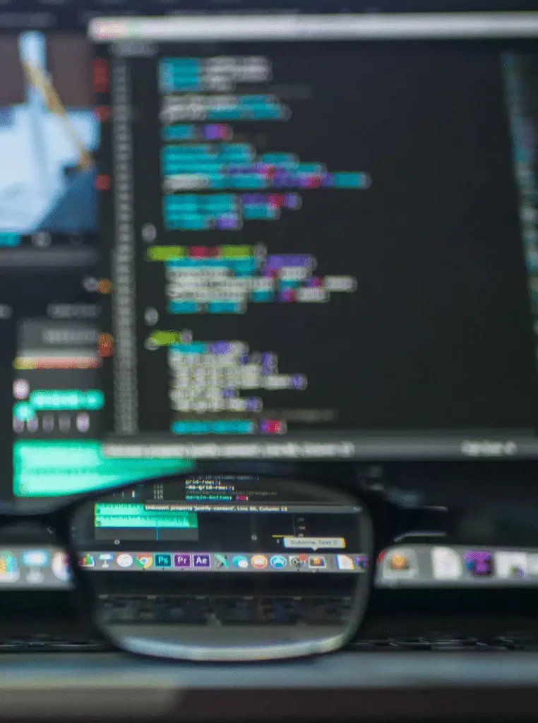 Security analyst reviewing network activity
