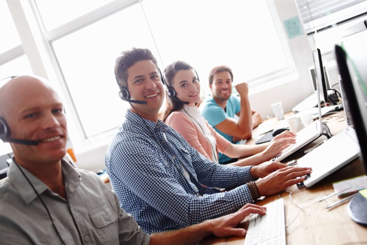 Smiling service providers