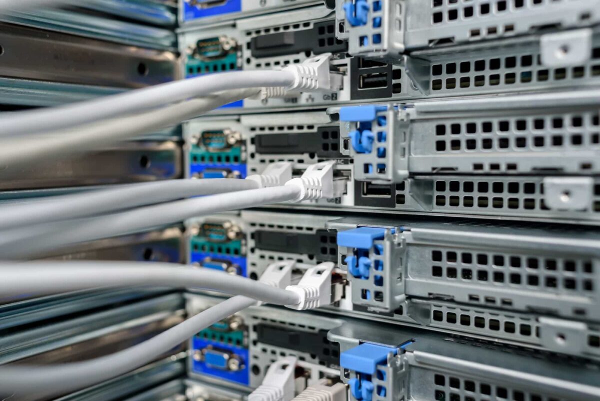 Working hardware in data center