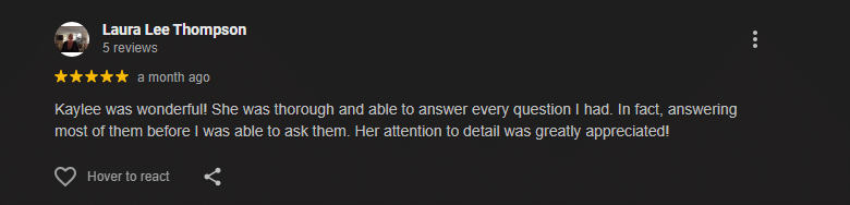 Google review screenshot — Review 03