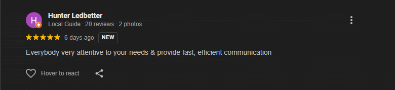 Google review screenshot — Review 09