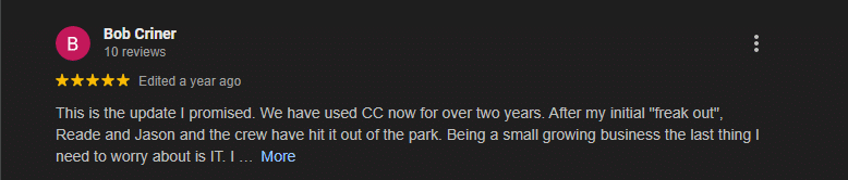 Google review screenshot — Review 08