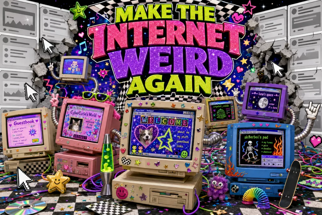 Make the Internet Weird Again